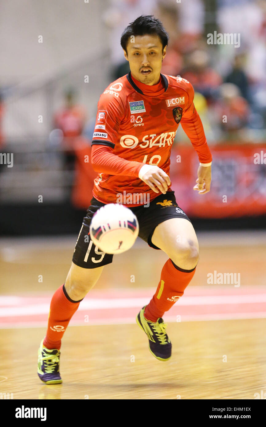 St Yoyogi Gymnasium Tokyo Japan 15th Mar 15 Kensuke Takahashi Bardral March 15 15 Futsal The th Japan Futsal Championship Puma Cup Bronze Medal Match Between Pescadola Machida Bardral