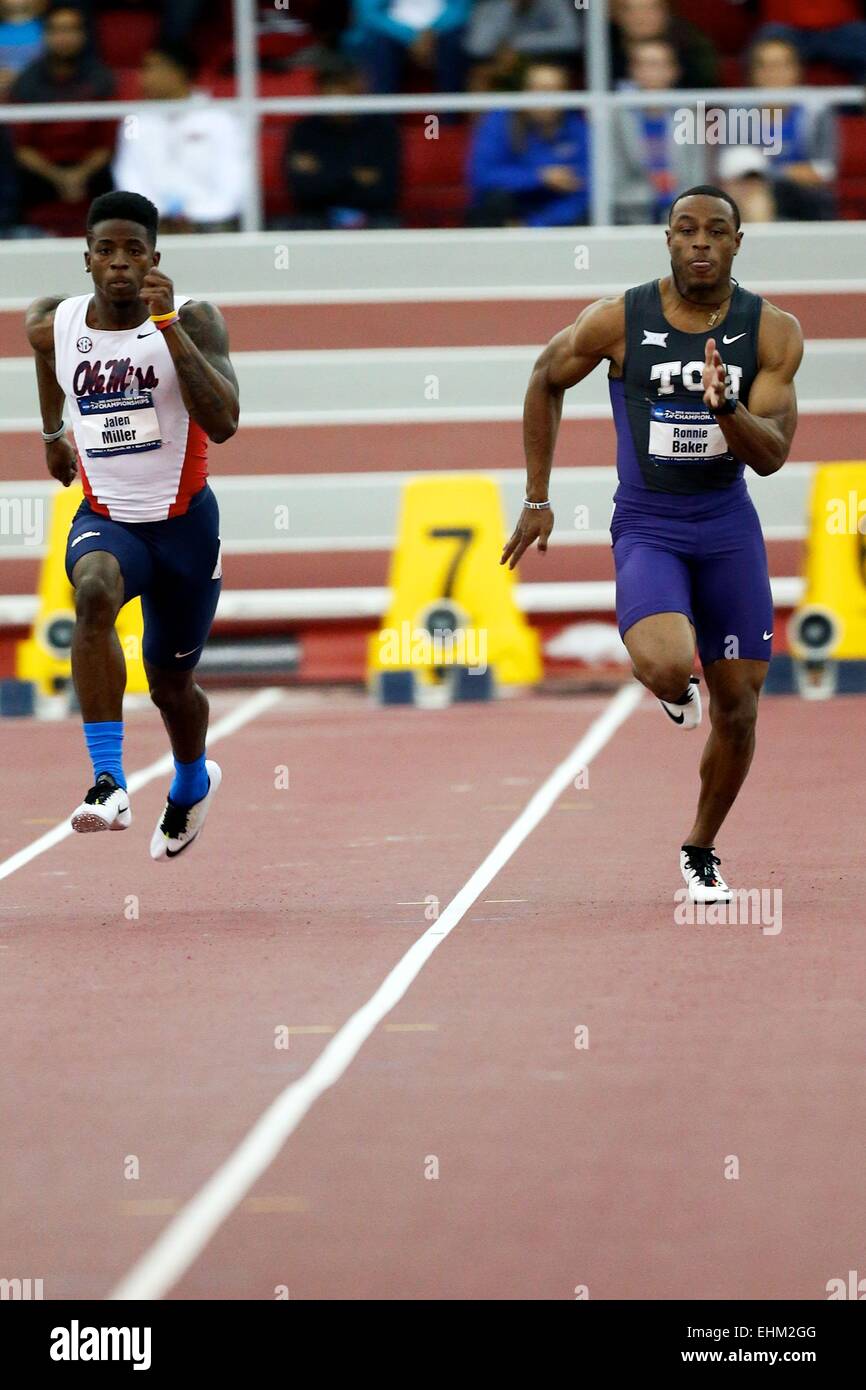 Fayetteville, AR. 13th Mar, 2015. Jalen Miller of University of