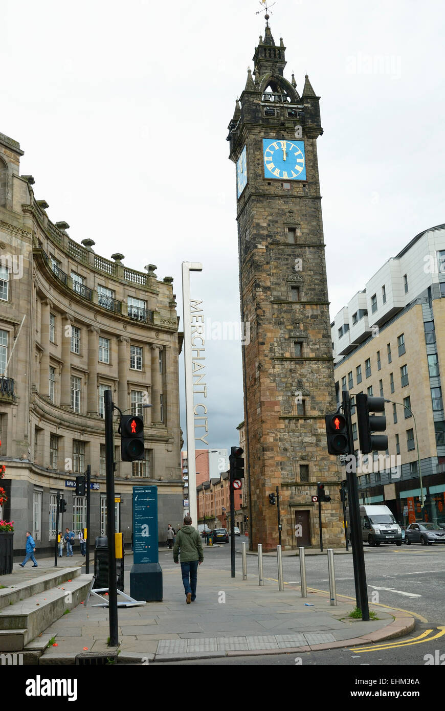 Glasgow. Merchant City Stock Photo Alamy