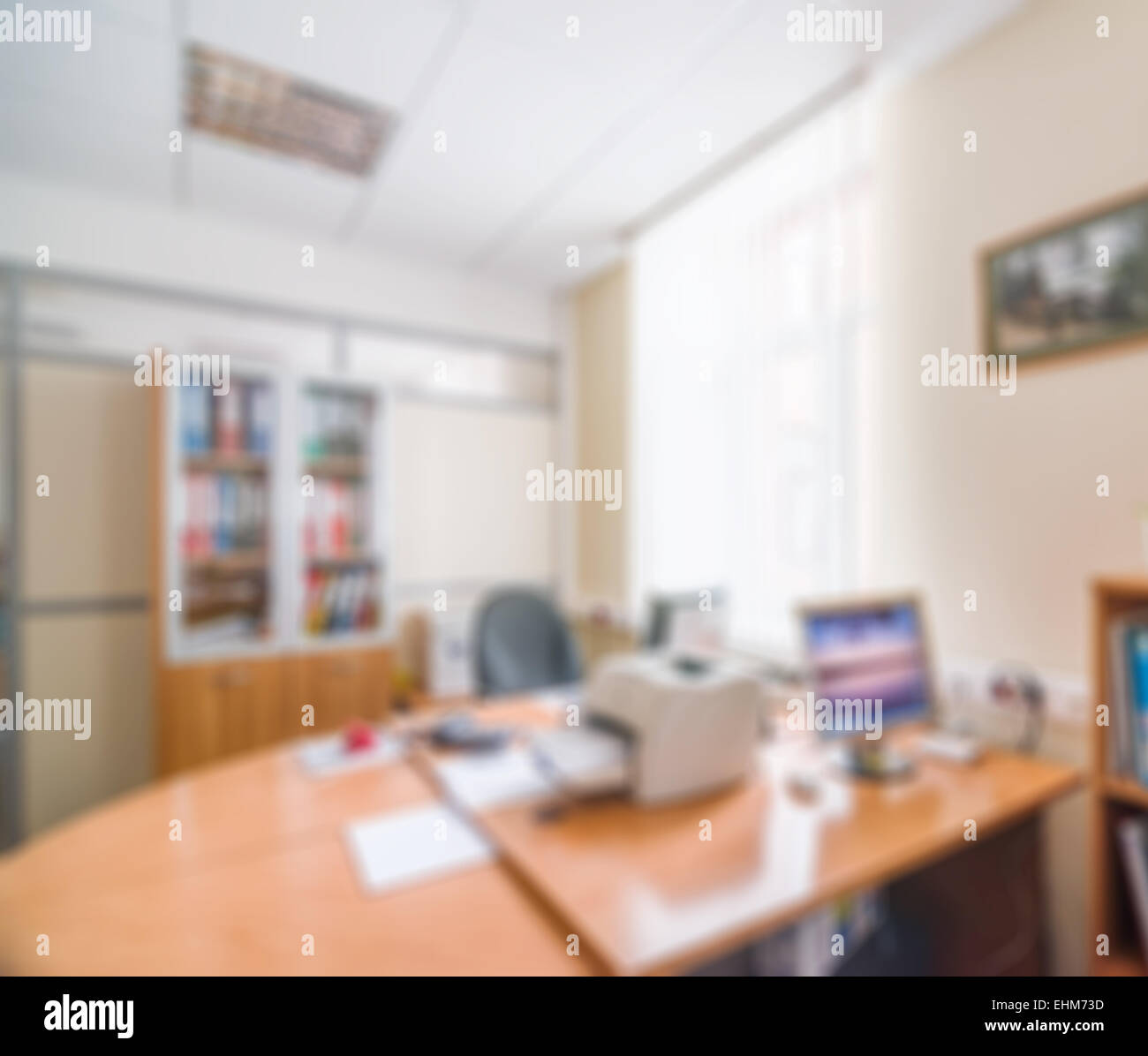 Common Generic Office Building Interior Blur Background Stock Photo Alamy