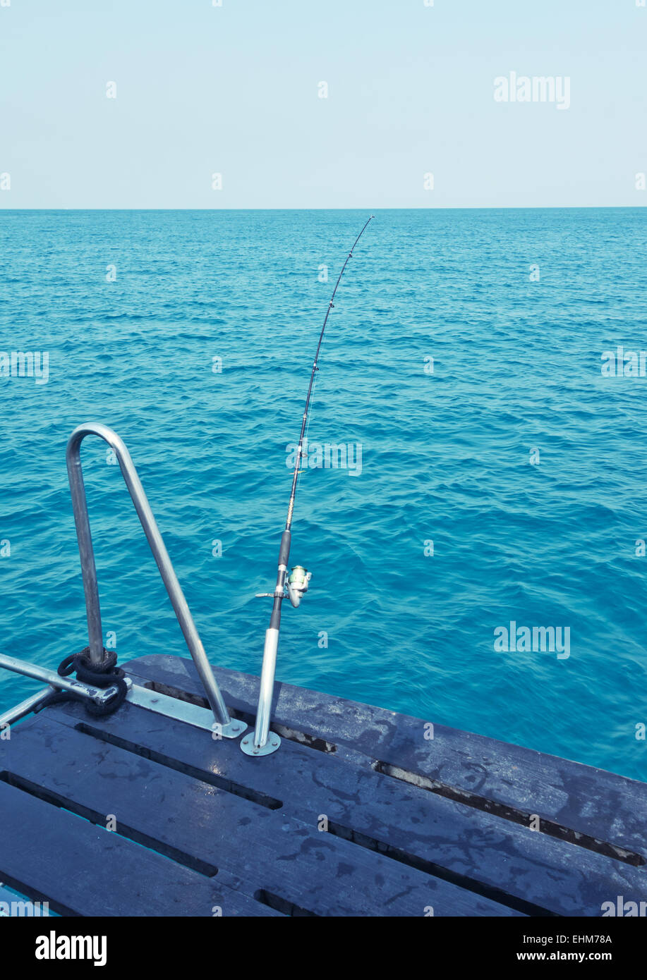 sea fishing Stock Photo