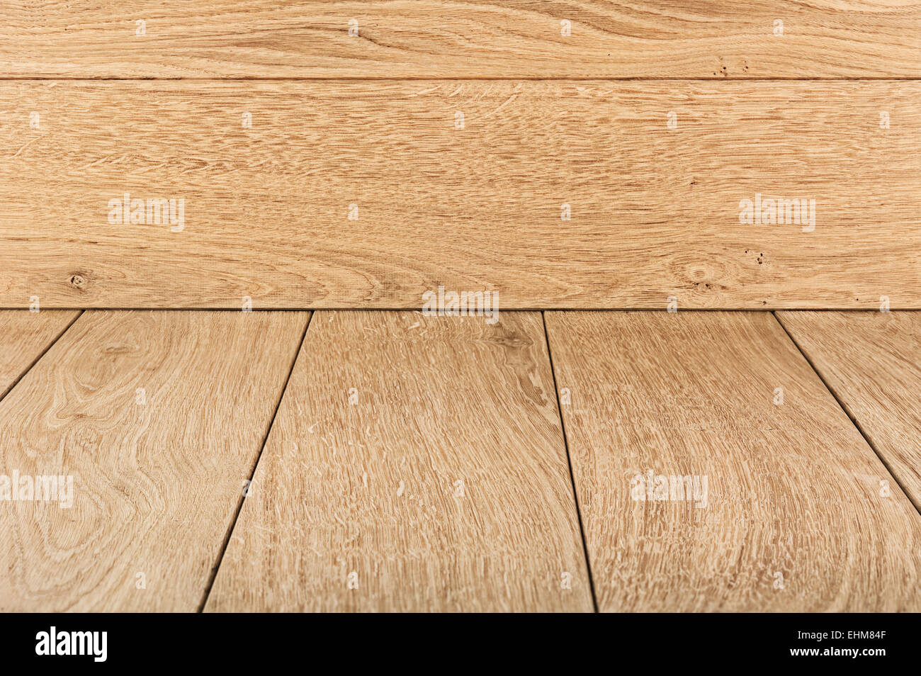 Wooden background with angular element Stock Photo