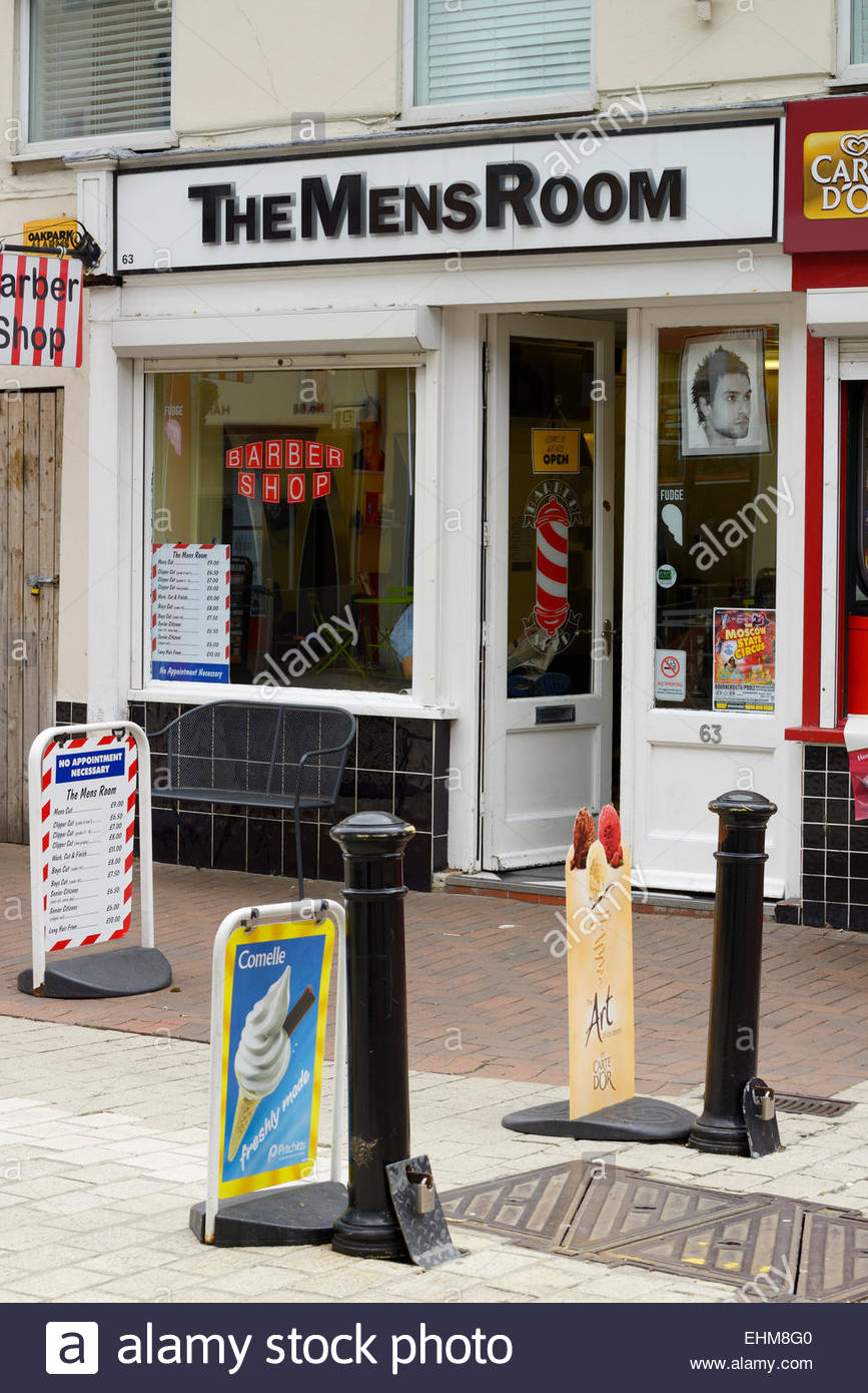 The Mens Room Barbers High Street Poole Dorset England