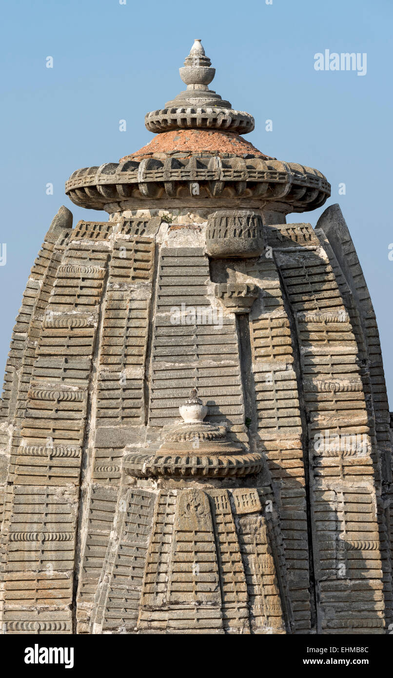 Hindu Temple at Kumbhalgarh Fort, Rajasthan, India Stock Photo