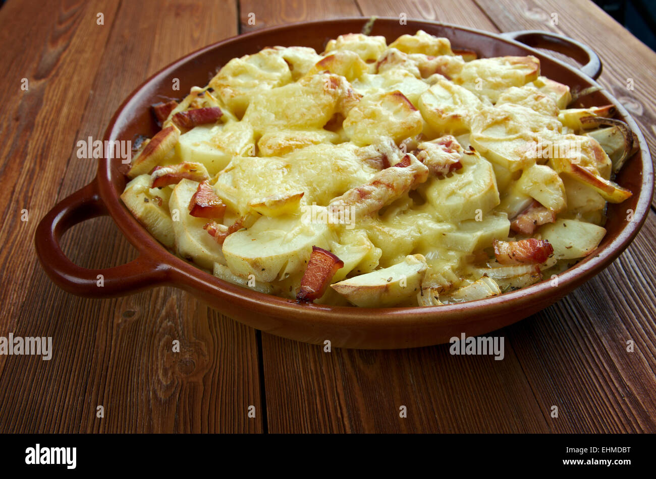 Tartiflette French Dish From The Savoie And Haute Savoie Region