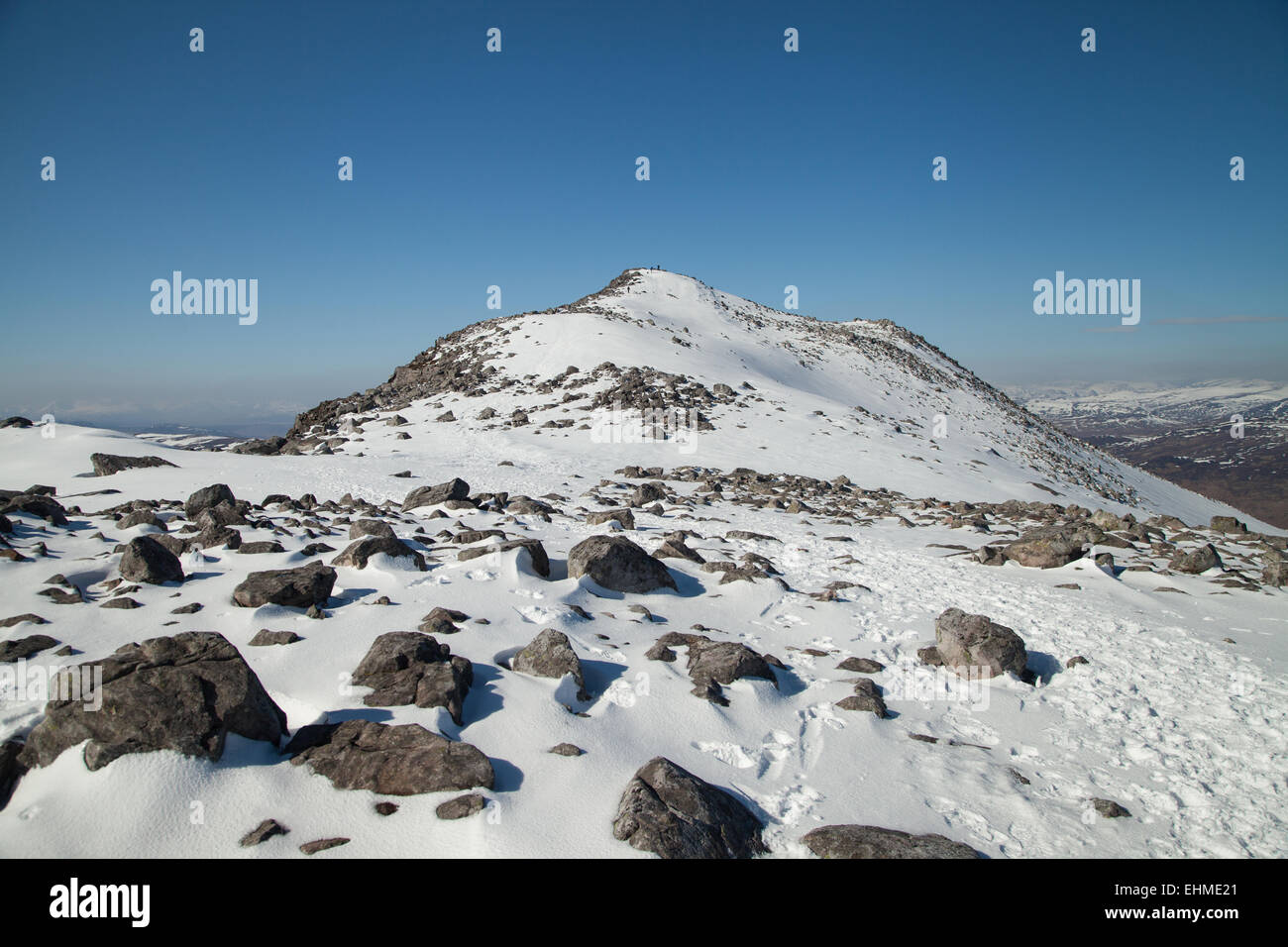 The Scottish Mountain Schiehallion, in Perth and Kinross Stock Photo