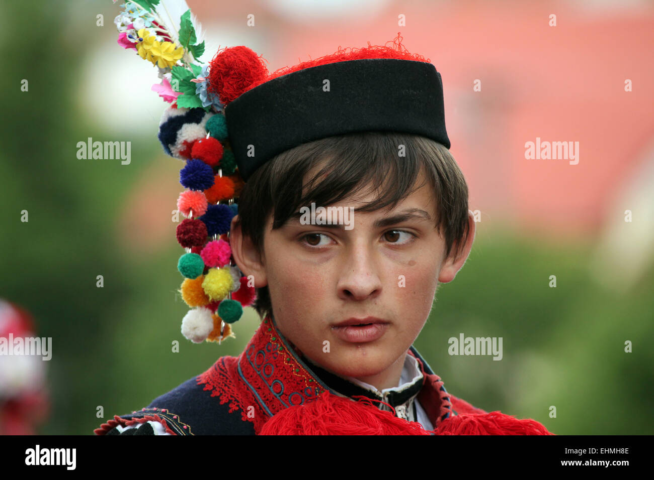 Ride of the Kings folklore festival in Vlcnov, South Moravia, Czech