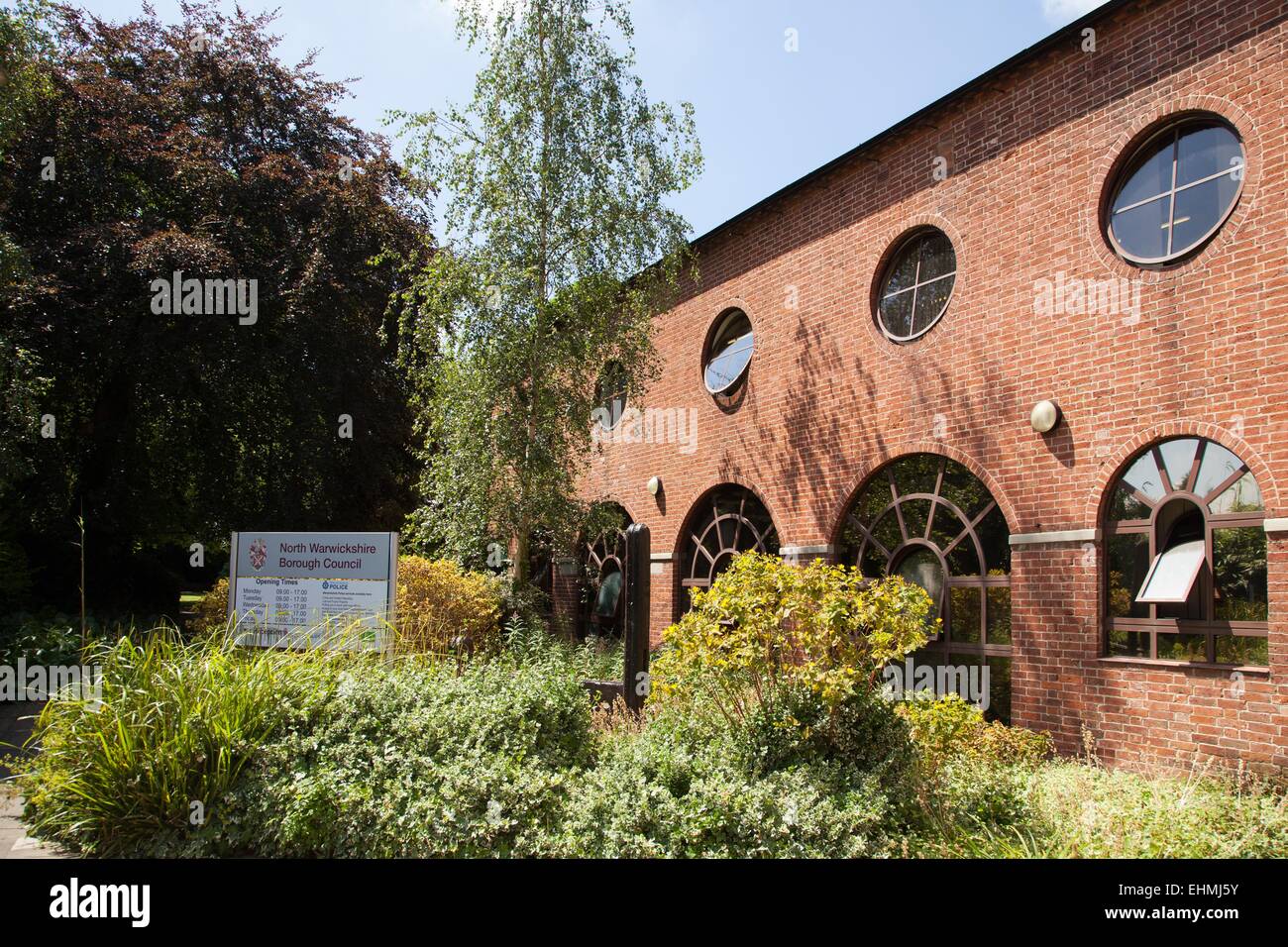 Council offices Atherstone, Warwickshire, UK Stock Photo Alamy