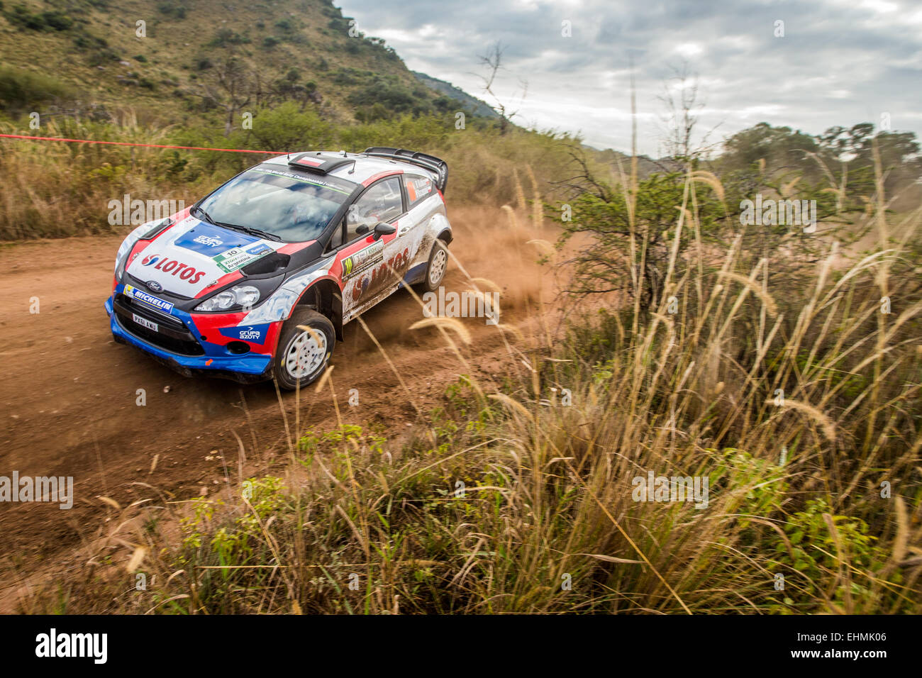 Robert Kubica (POL) of the RK M-Sport World  Rally Team competes in Rally Argentina 2014. by Michael Vettas/Vettas Media Stock Photo