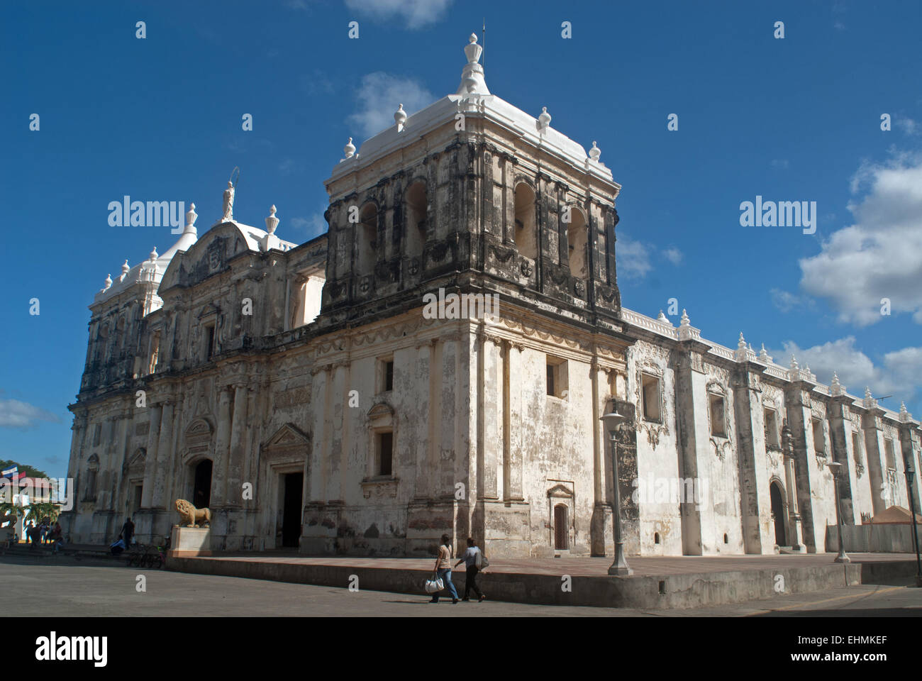 The Cathedral of León, Leon, Nicaragua Stock Photo - Alamy