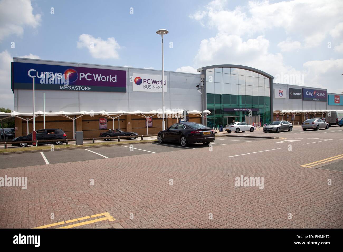 The Fosse shopping park, Leicester Stock Photo