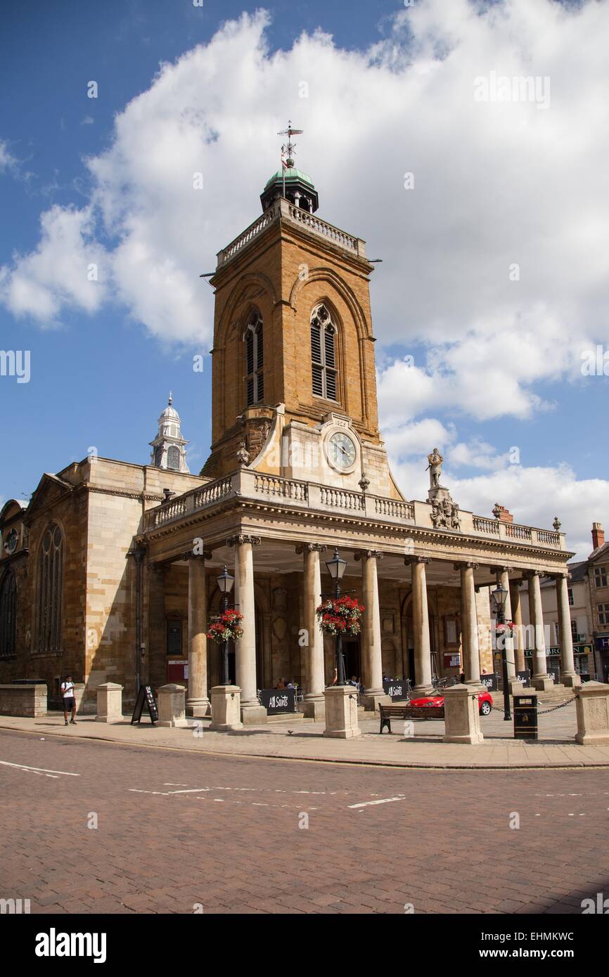 All Saints Wine Bar, once a church, in Northampton city centre Stock