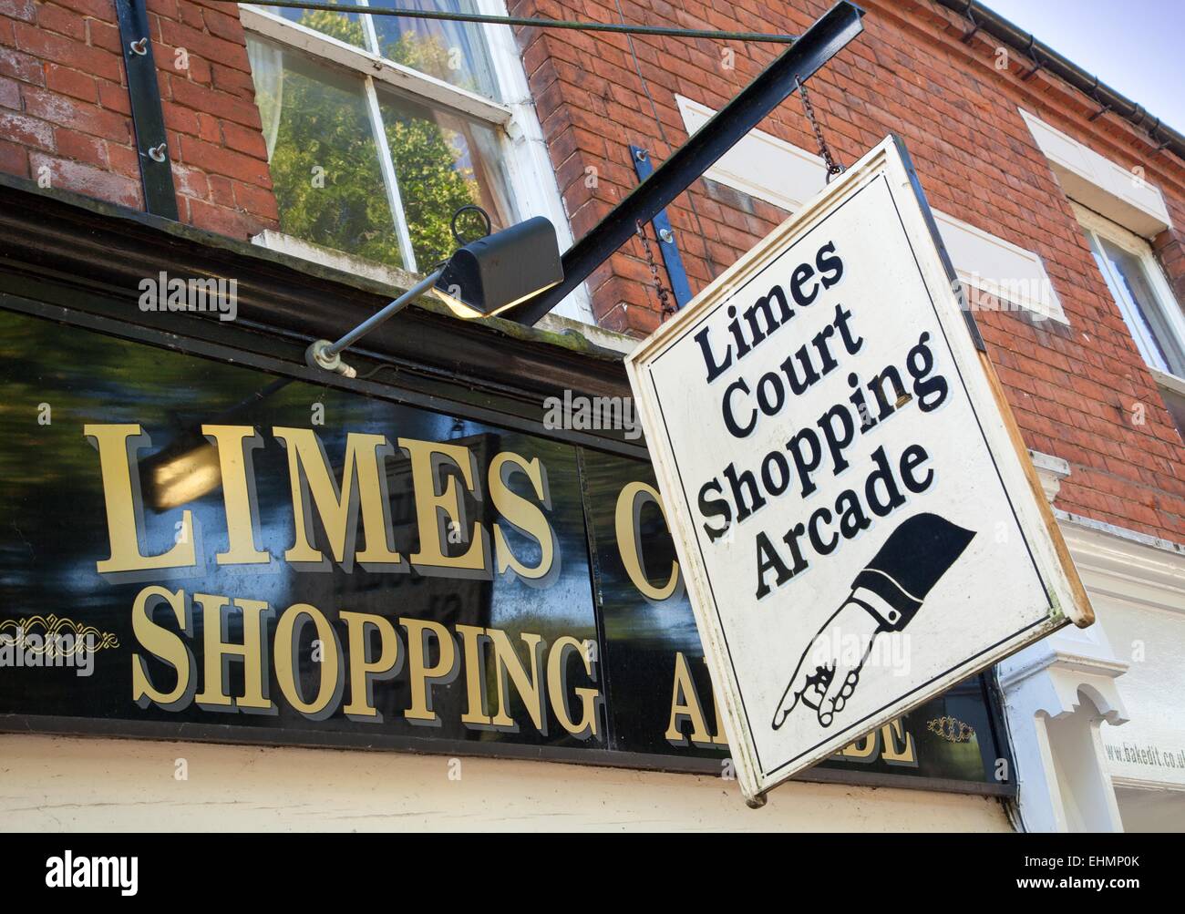 Limes Court Shopping Arcade Shops in Tettenhall village centre
