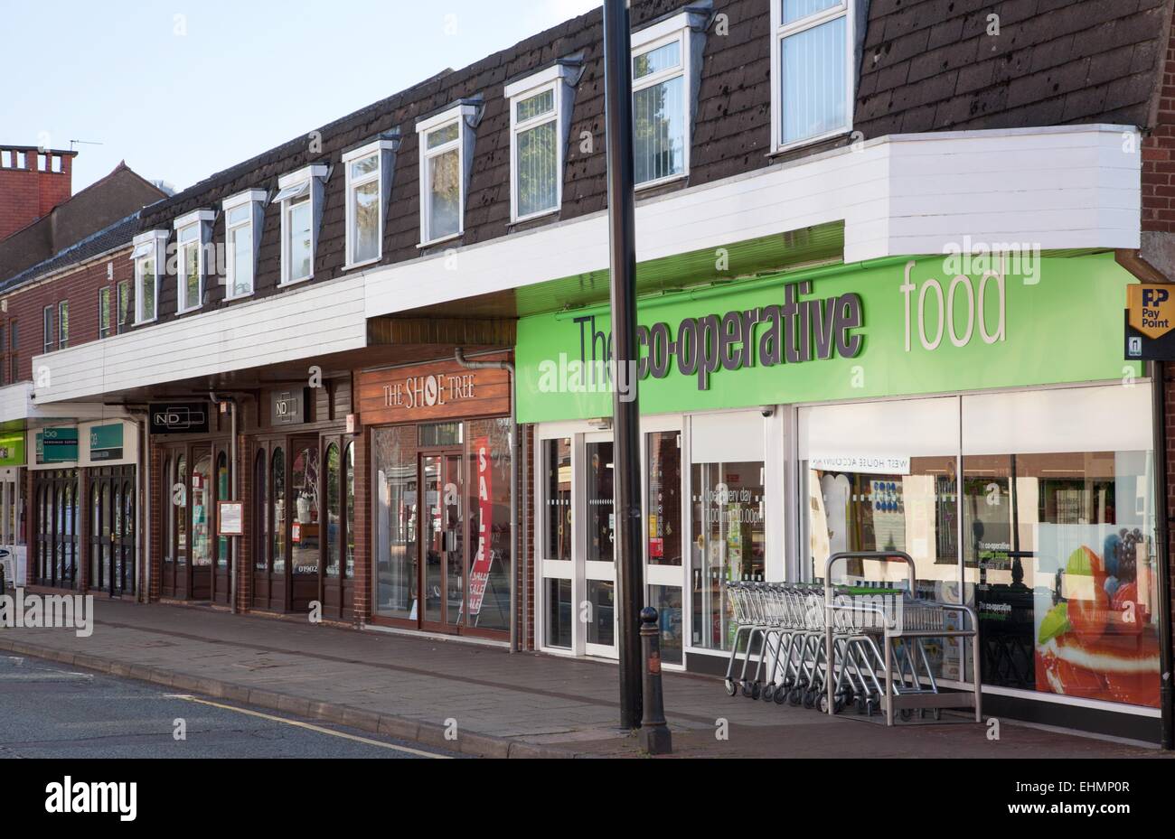 Shops in tettenhall village centre hires stock photography and images