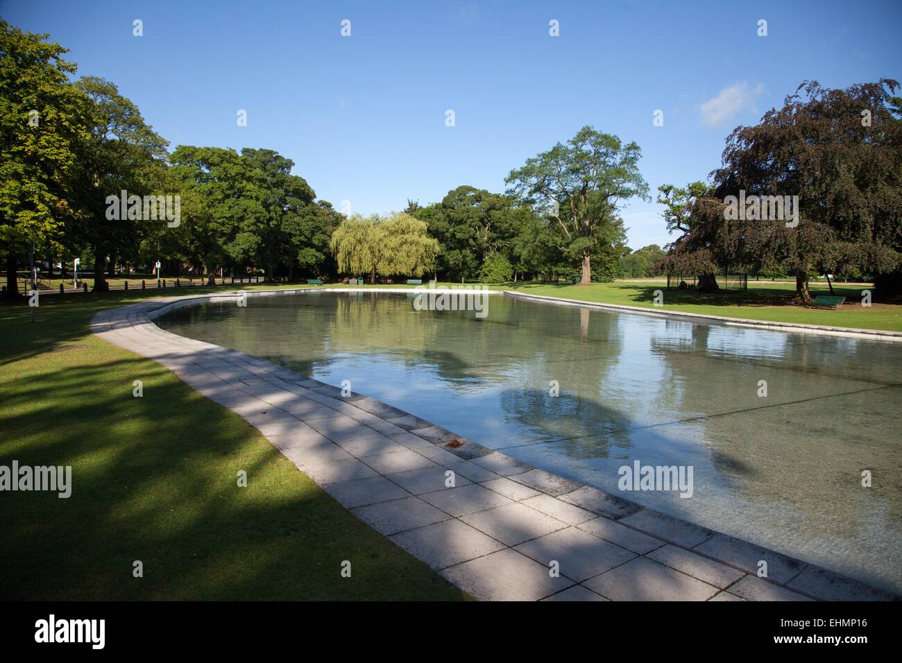 Tettenhall Paddling Pool, Tettenhall, Wolverhampton Stock Photo Alamy