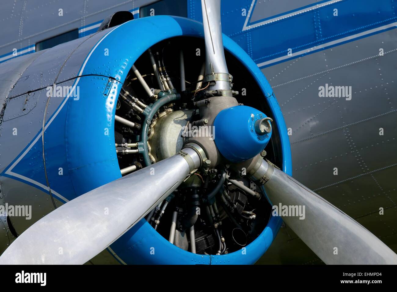 Big airplane propeller engine detail hi-res stock photography and ...