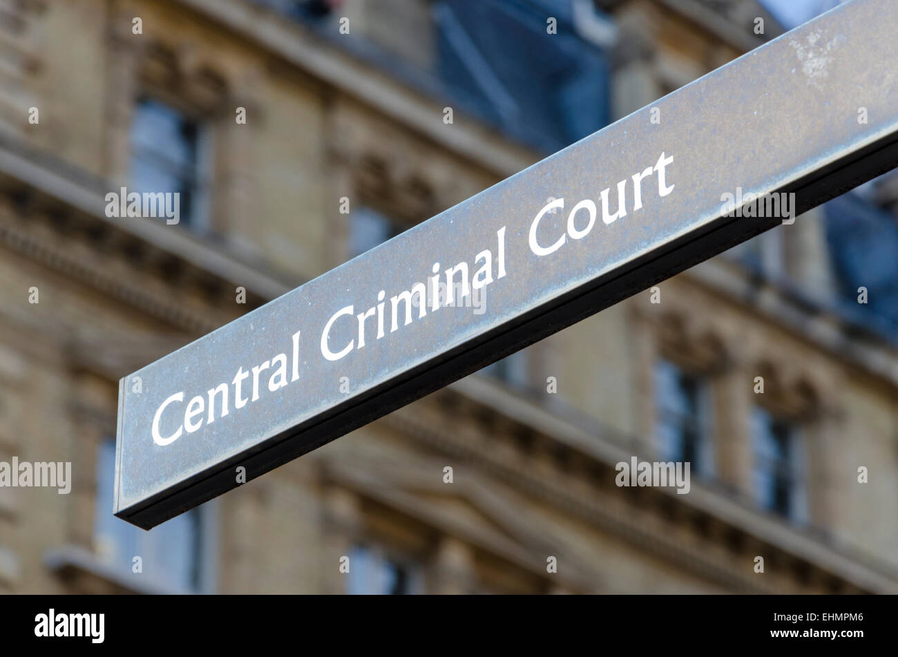Central Criminal Court, London, UK Stock Photo