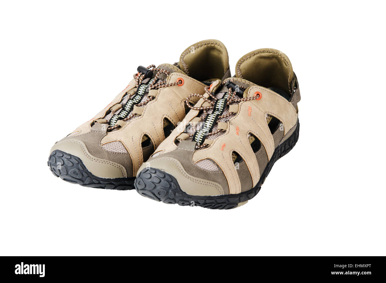 Sports footwear, it is isolated on white Stock Photo Alamy