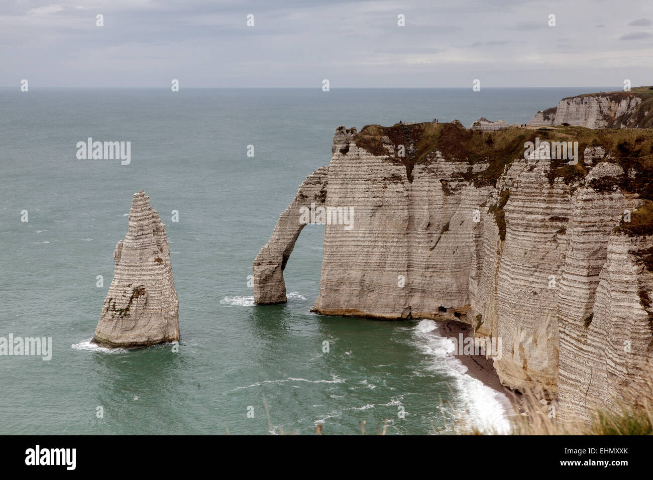 Etretat needle hi-res stock photography and images - Alamy