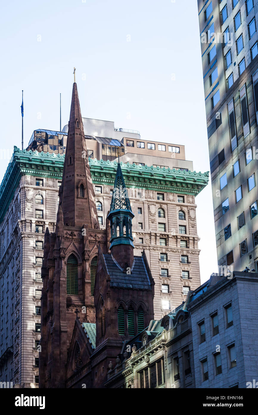 Fifth Avenue Presbyterian Church, New York City, USA. Stock Photo