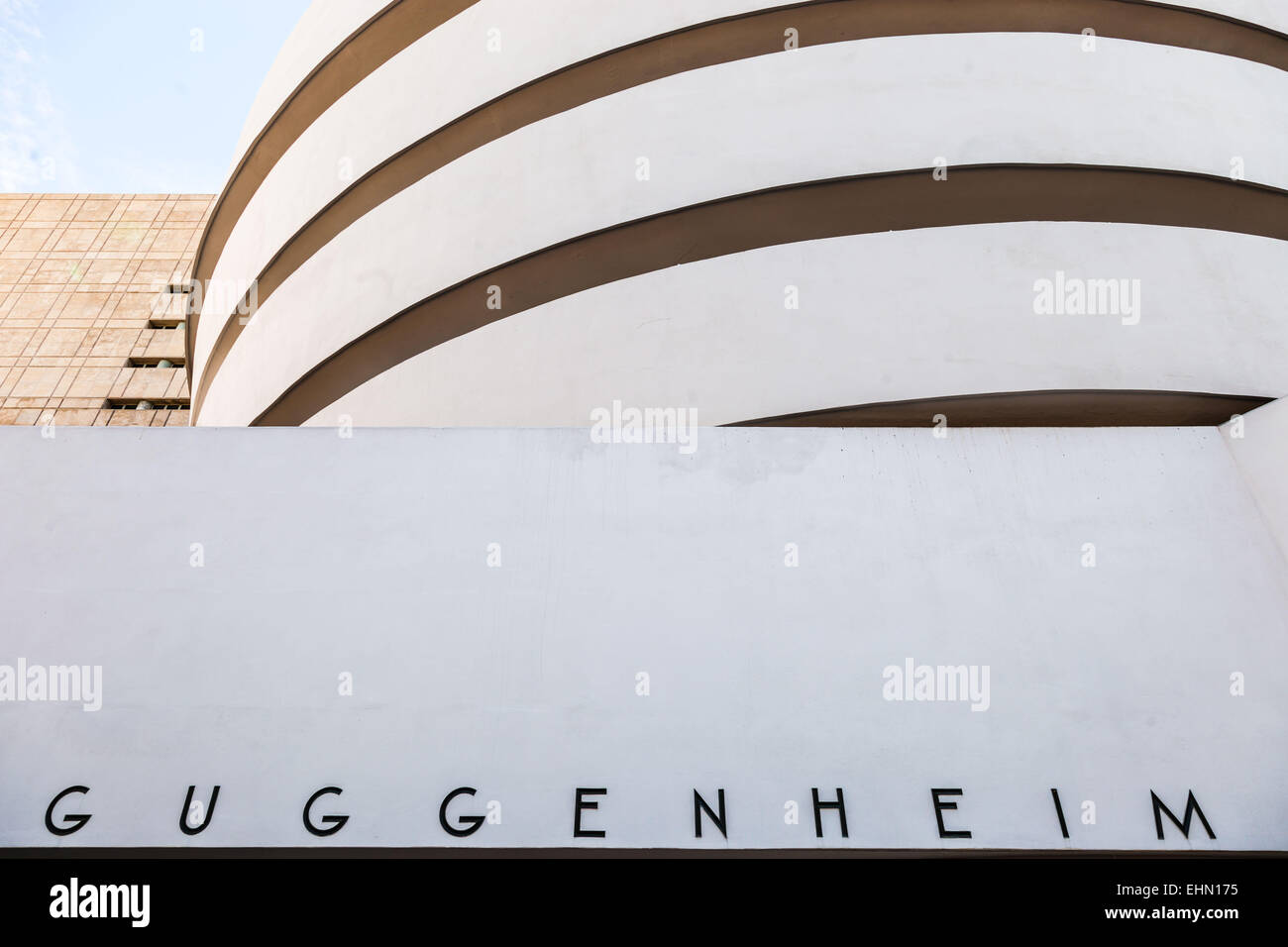 Solomon R. Guggenheim museum, New York City, USA. Stock Photo