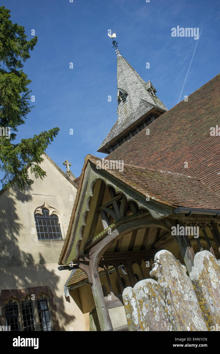 All Saints Church, Steep, Petersfield, Hampshire exterior Stock Photo