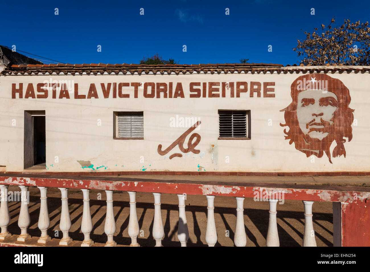 Portrait of Ernesto Che Guevara, Cuba. Stock Photo