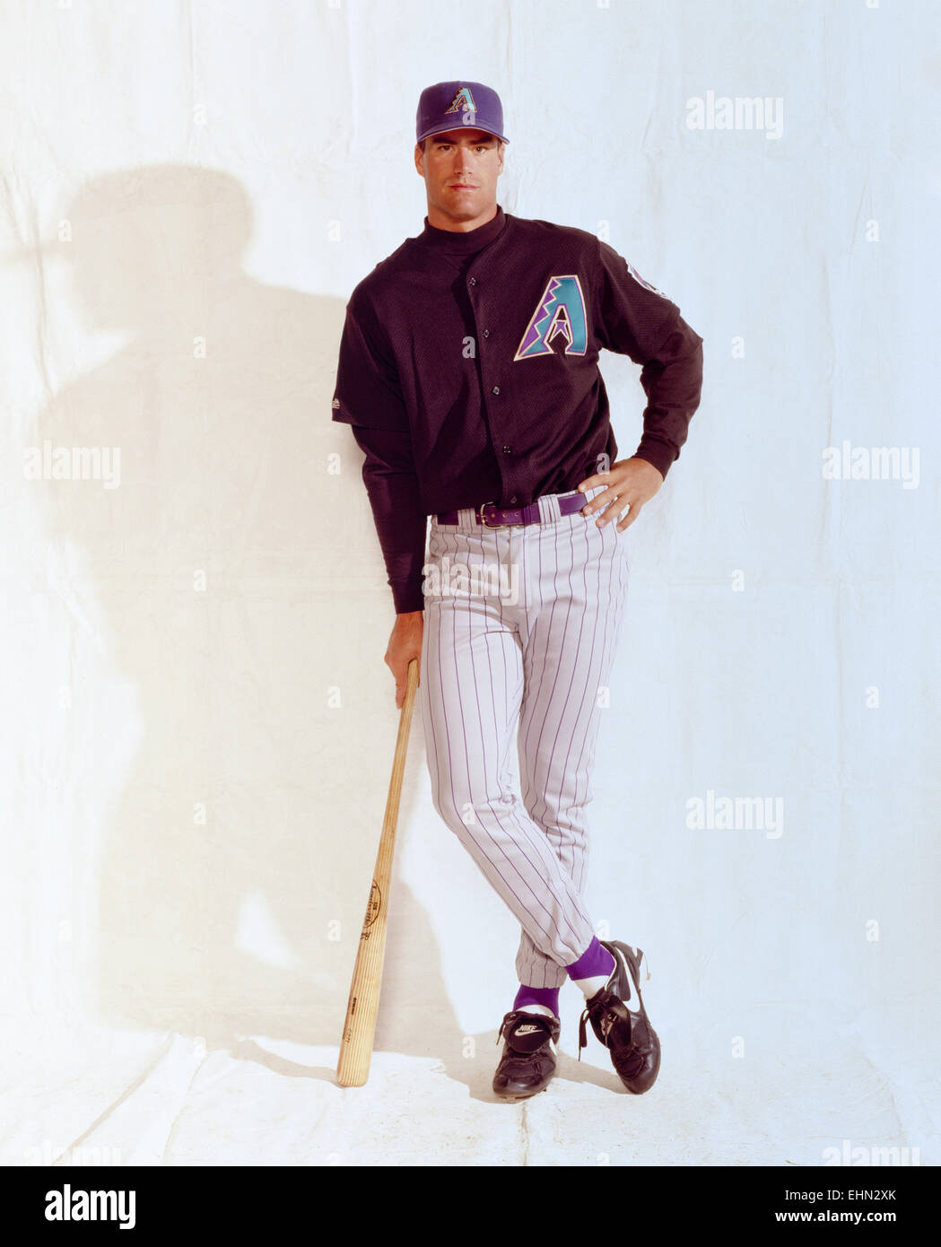 PHOENIX , AZ – MARCH 28: Baseball player Travis Lee in Phoenix, Arizona on  March 28, 1998 Stock Photo - Alamy