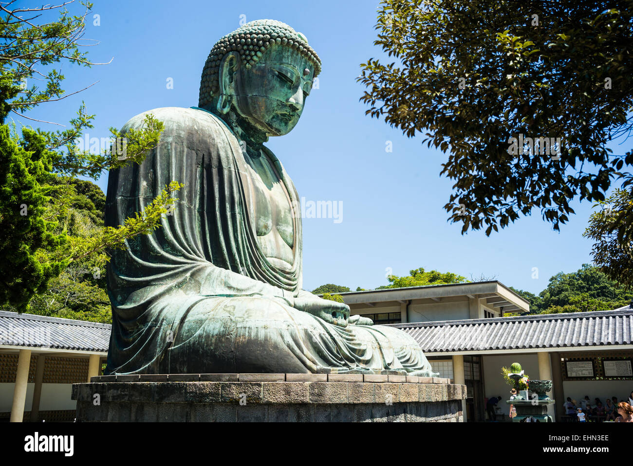 The Great Buddha of Kamakura, Japan. Stock Photo