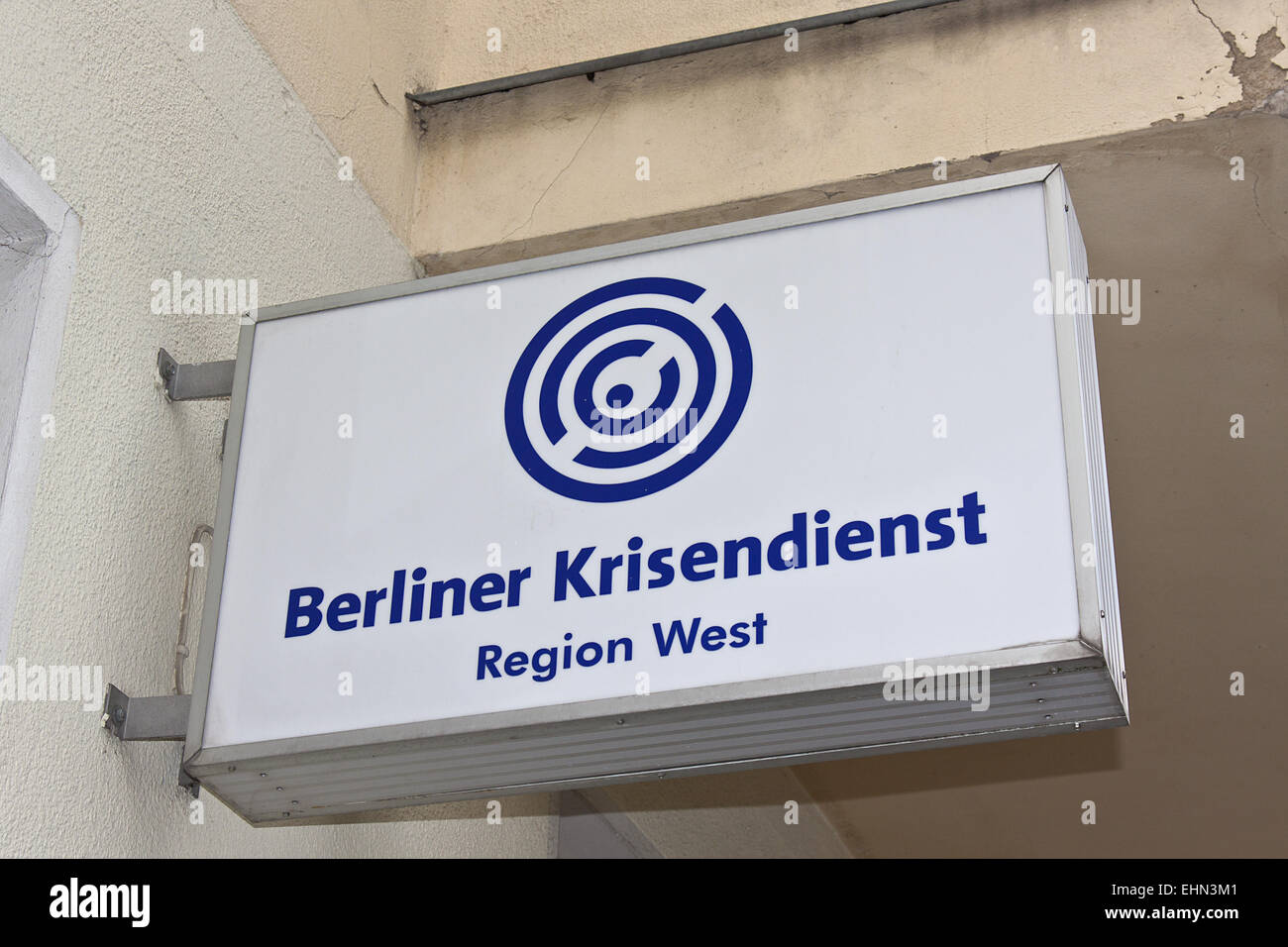 Berlin Crisis Service Stock Photo