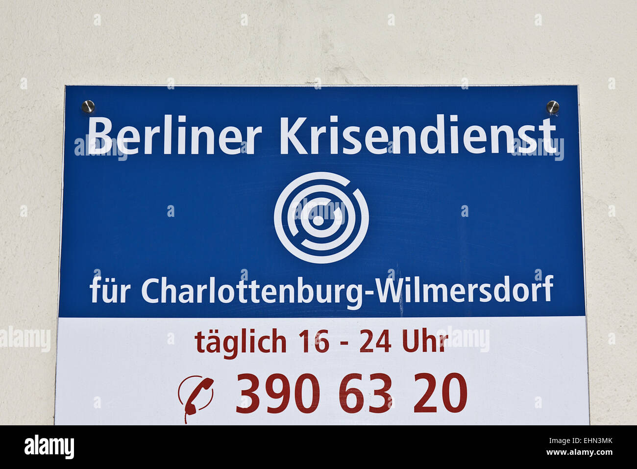 Berlin Crisis Service Stock Photo