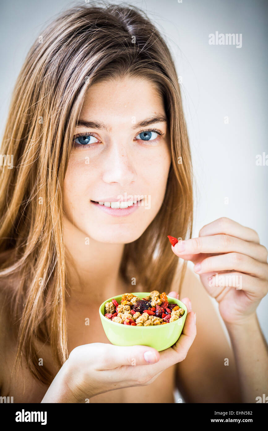 Woman nuts hires stock photography and images Alamy