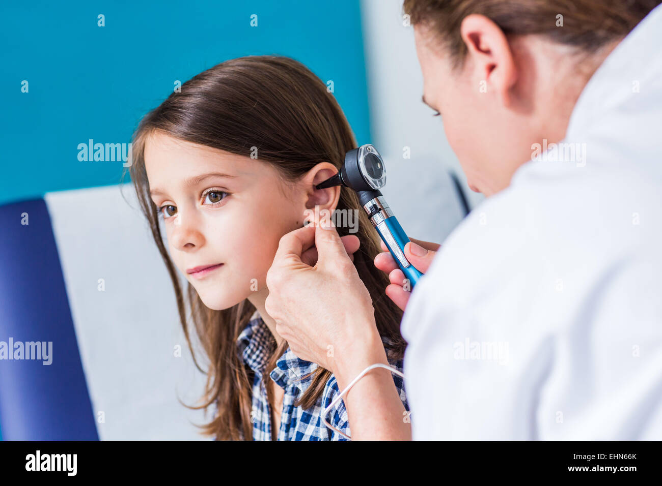 Nose and throat examination otoscope pediatrics pediatrician health professional medical hires