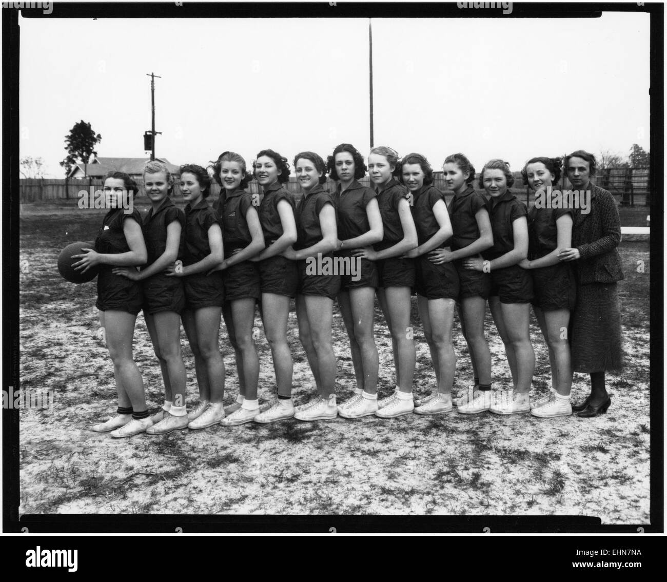 Crystal Springs High School girls basketball team Stock Photo