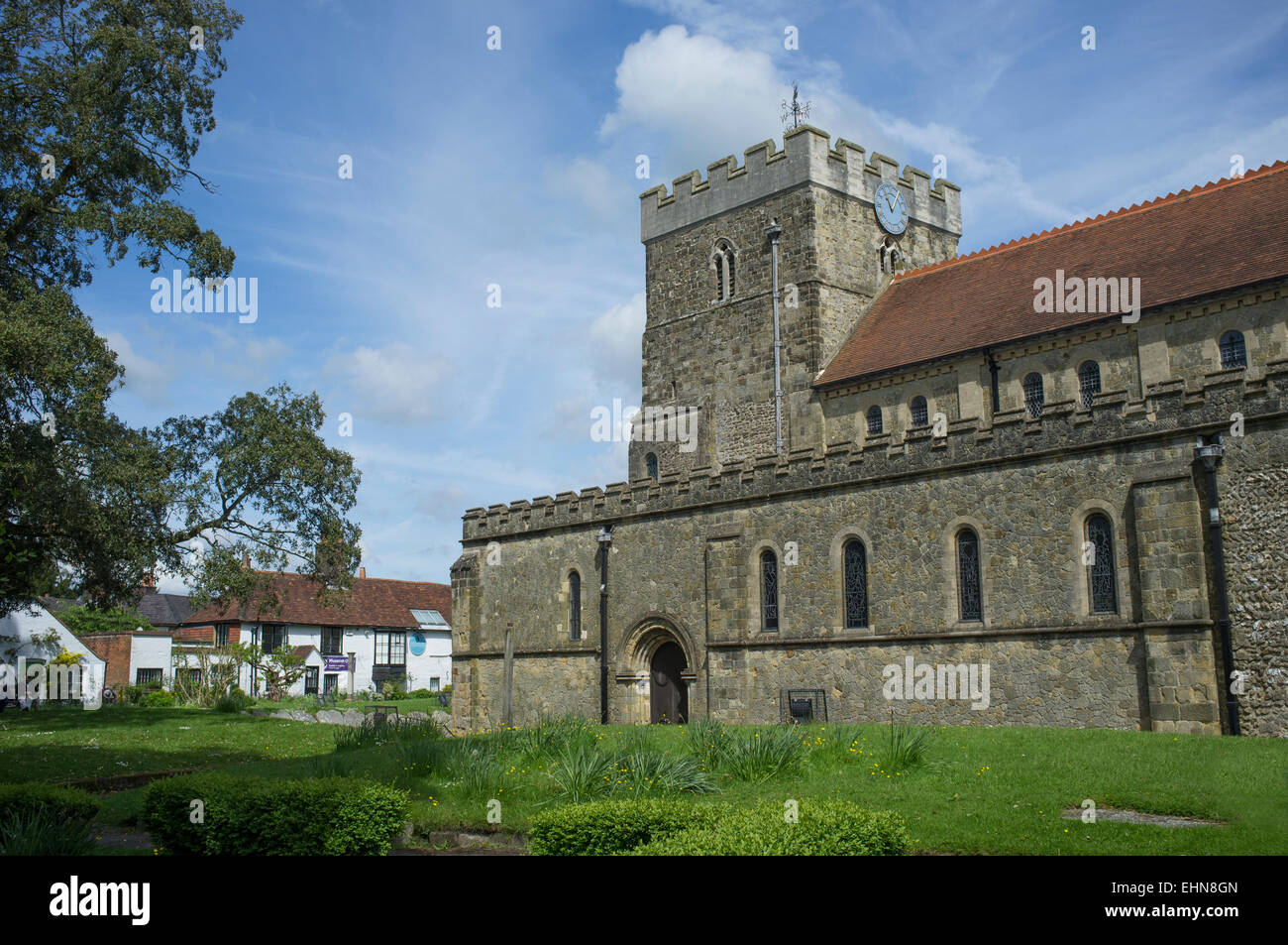 St Peters Church Petersfield Hampshire exterior Stock Photo
