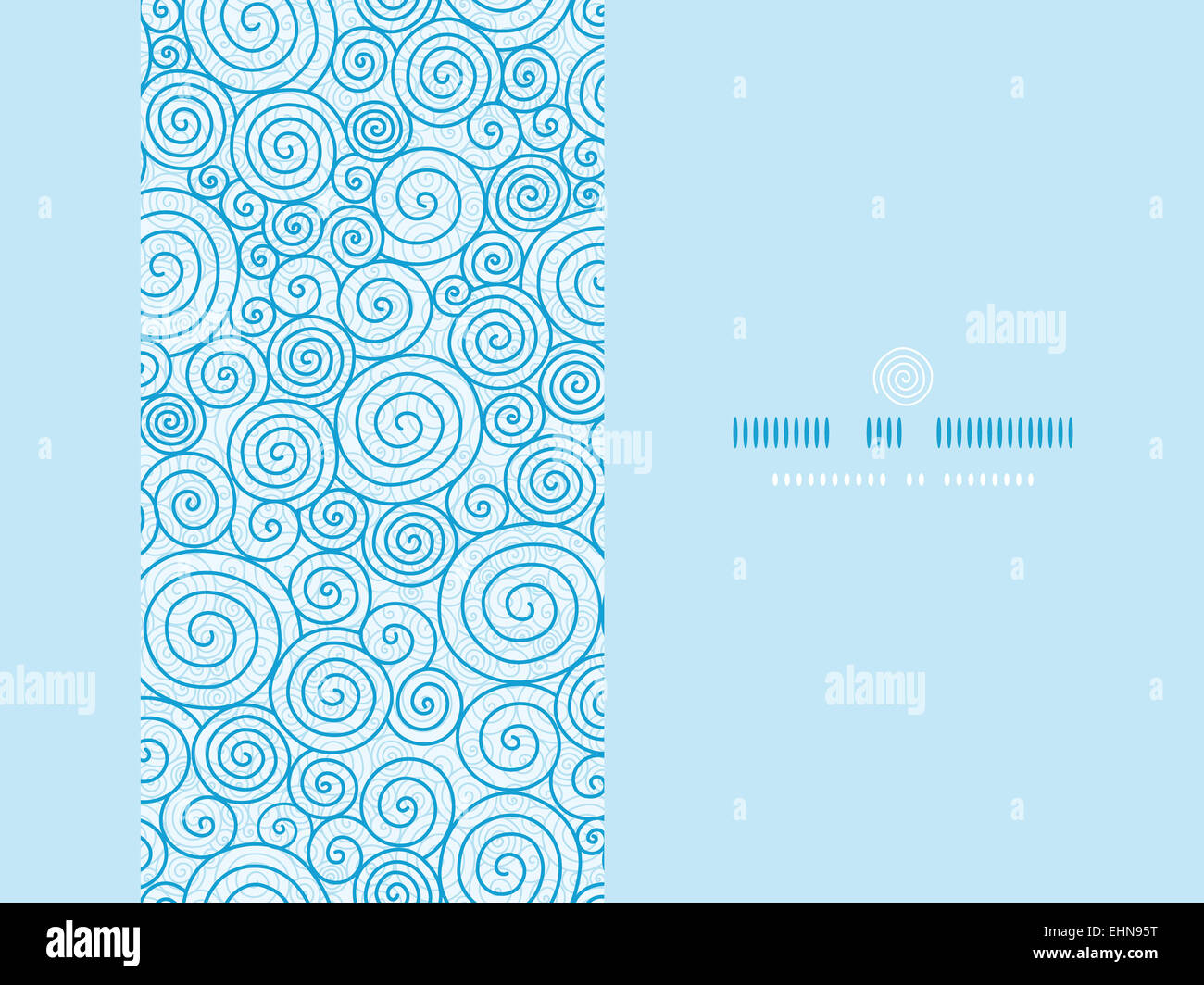 Abstract swirls horizontal seamless pattern background Stock Photo - Alamy