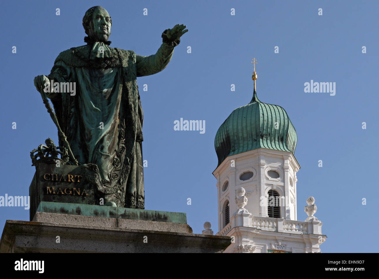 Cathedral in Passau Stock Photo