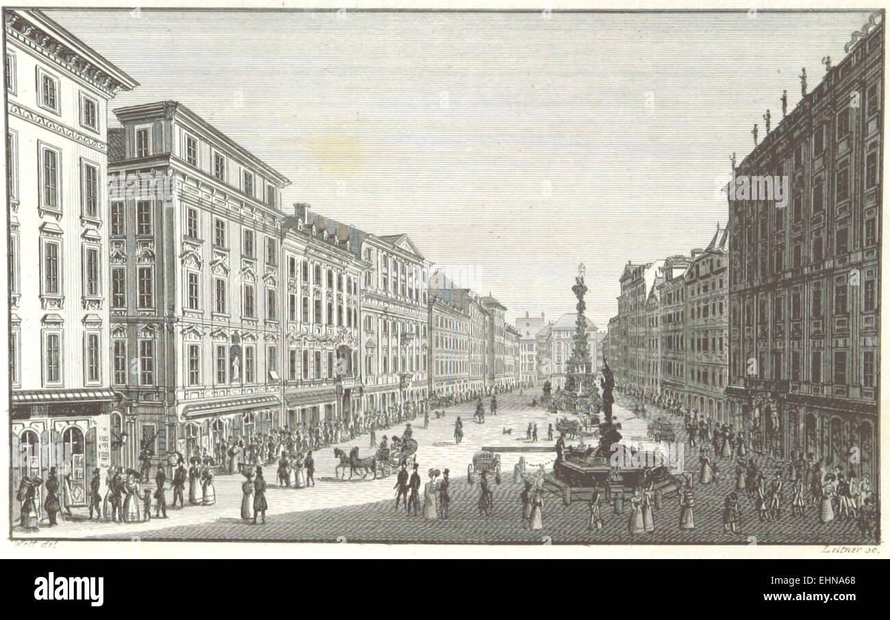 SICKINGEN(1832) p2.327 Der Graben Stock Photo
