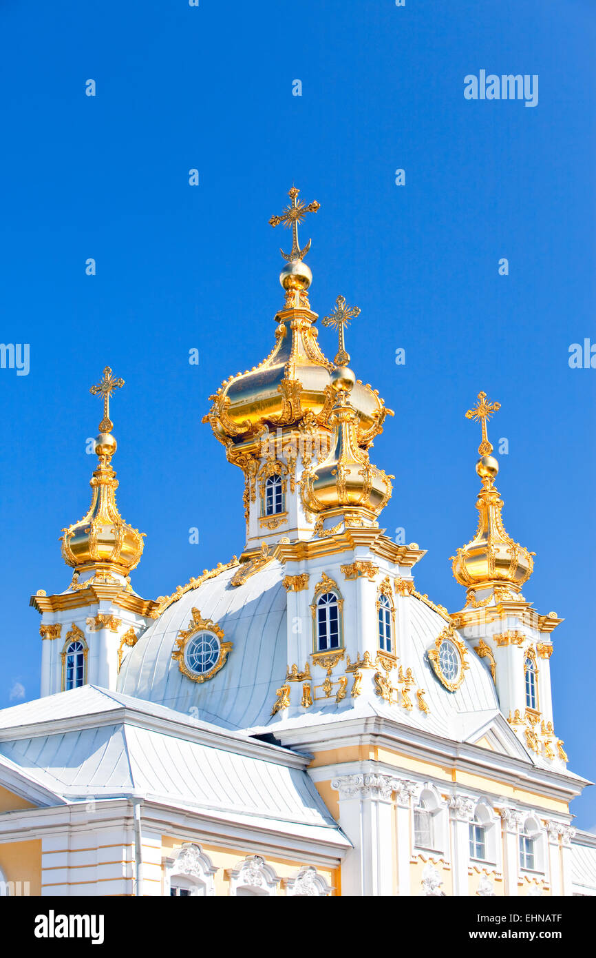Russia, Petrodvorets- Peterhof Palace Stock Photo - Alamy