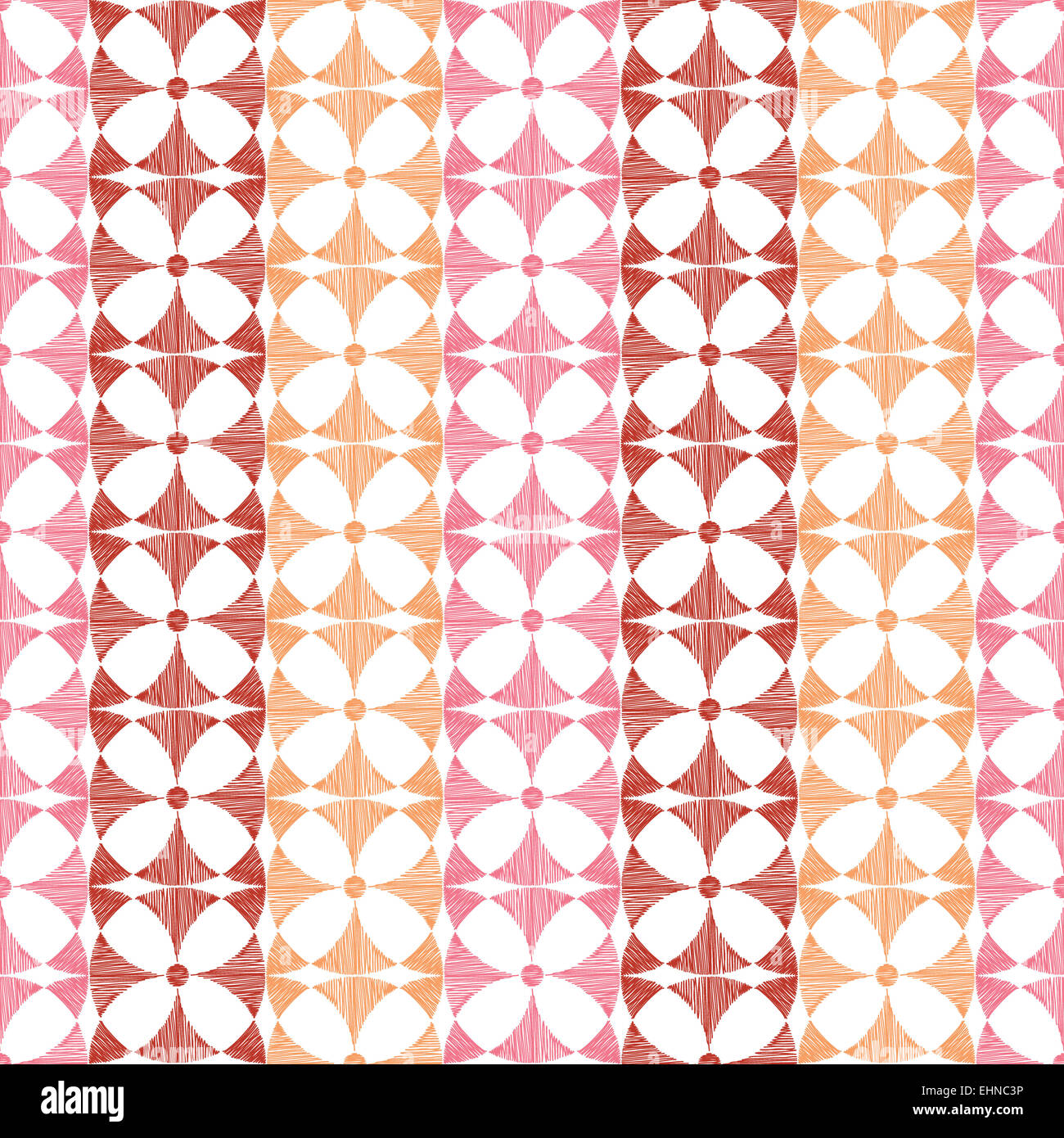 Geometric red ikat stripes seamless pattern background Stock Photo - Alamy
