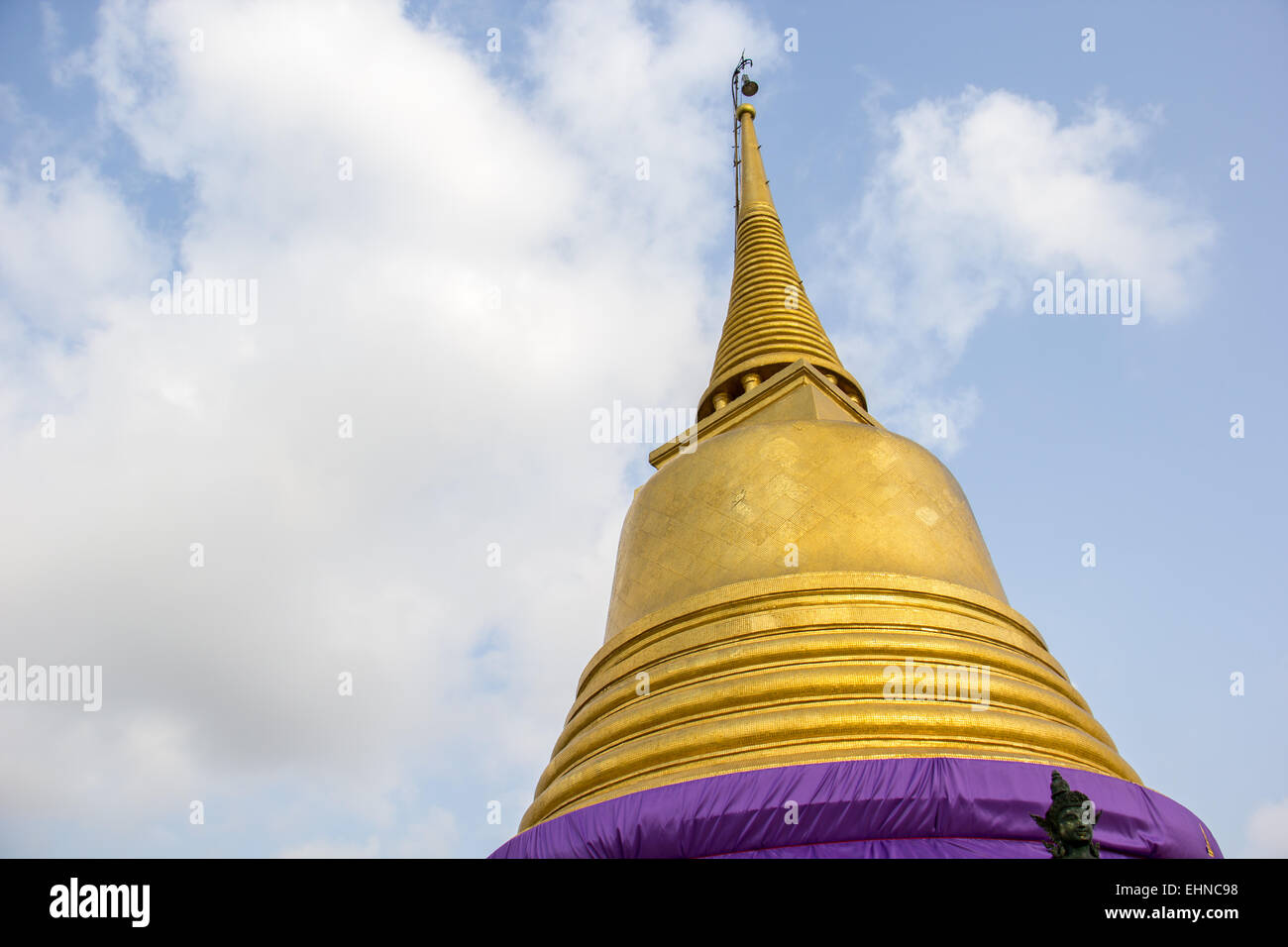 Temple, Thailand, churches, pagodas, golden, calm place, Thailand, beautiful. Stock Photo