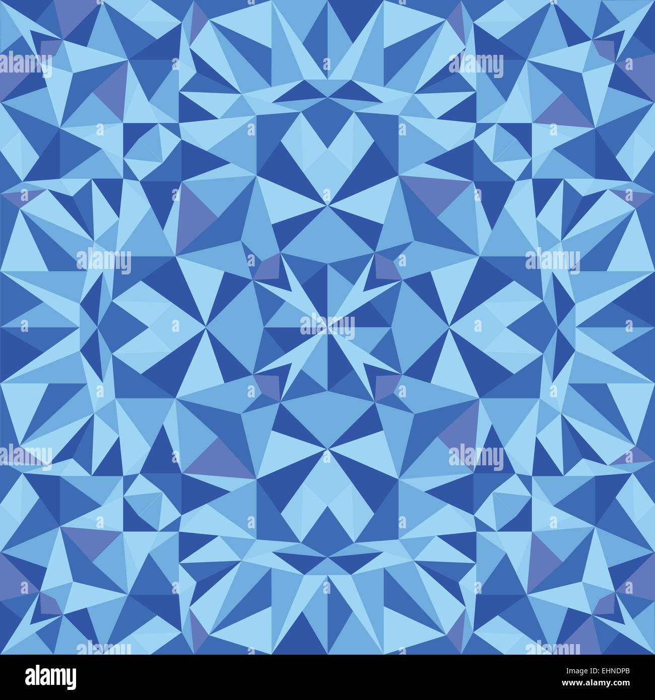 Blue triangle texture seamless pattern background Stock Photo - Alamy