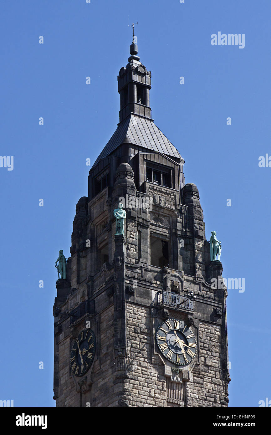 Town hall Charlottenburg Stock Photo