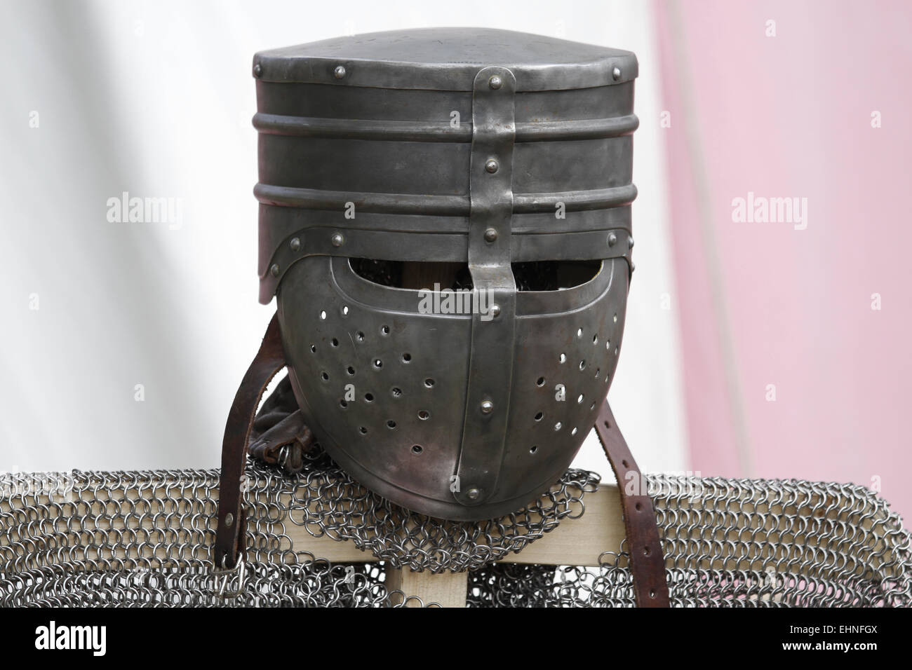knight's armour, detail Stock Photo