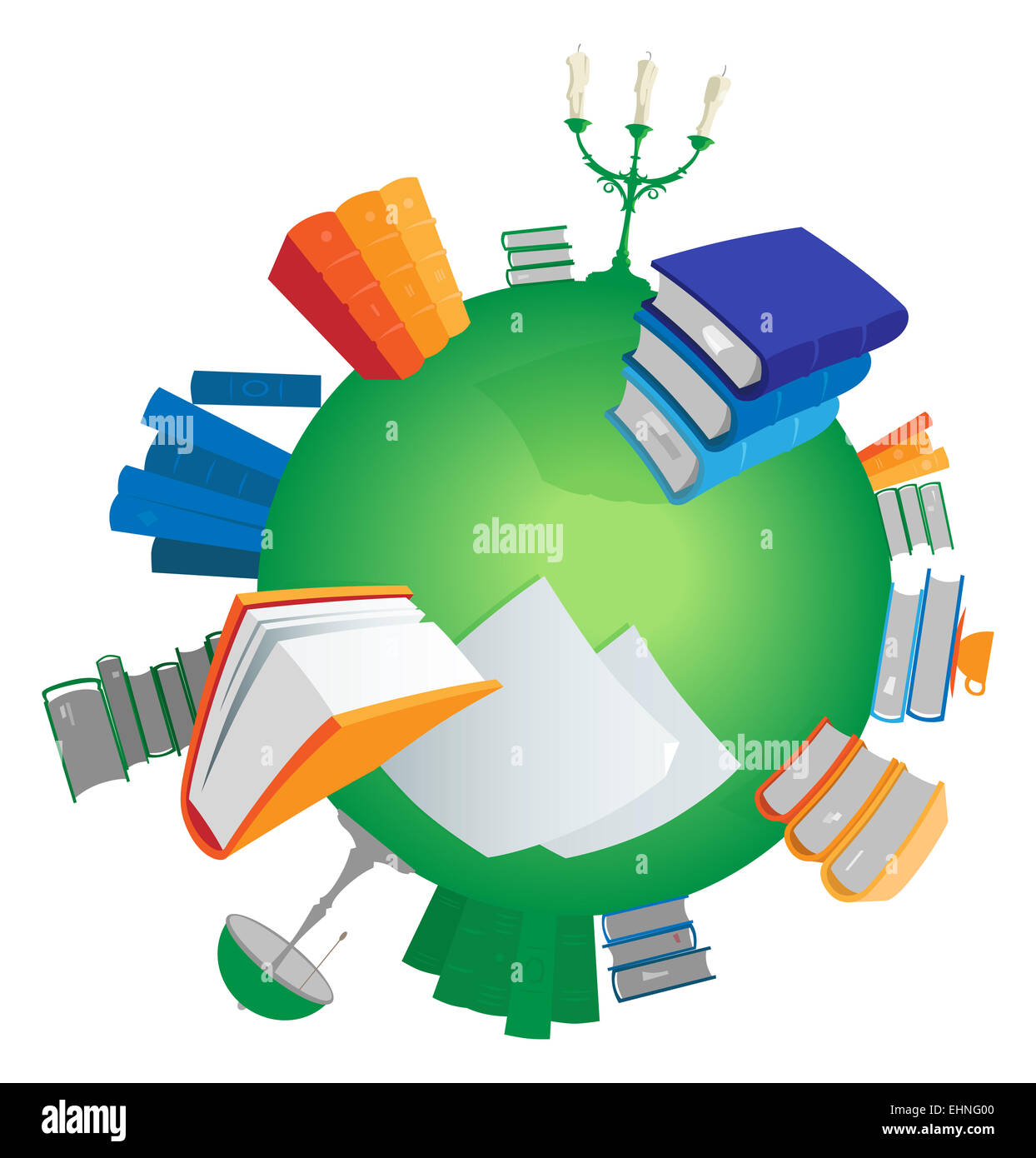 World of knowledge Stock Photo Alamy