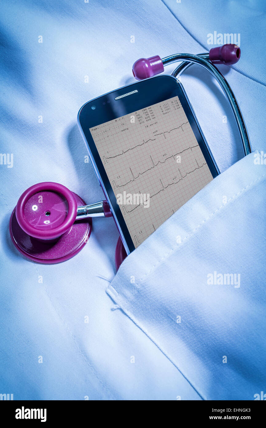 Telemedicine, conceptual image. Stock Photo