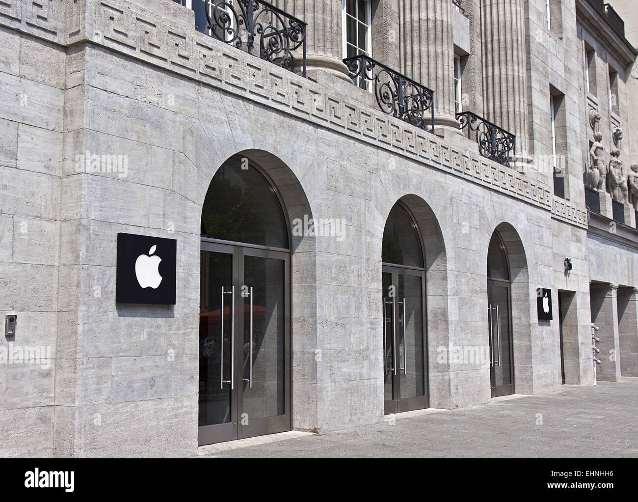 Apple Berlin Stock Photo