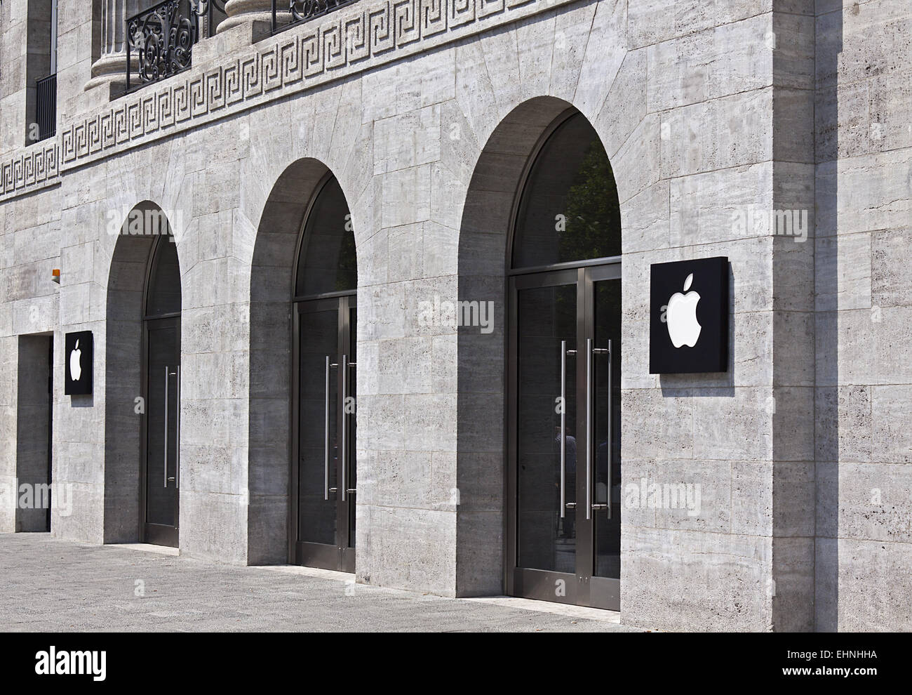 Apple Berlin Stock Photo