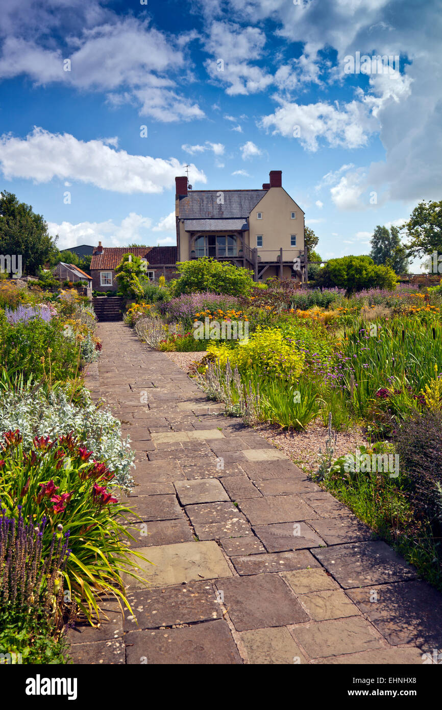 The gravel garden at The Yeo Valley Organic Garden at Holt Farm ...
