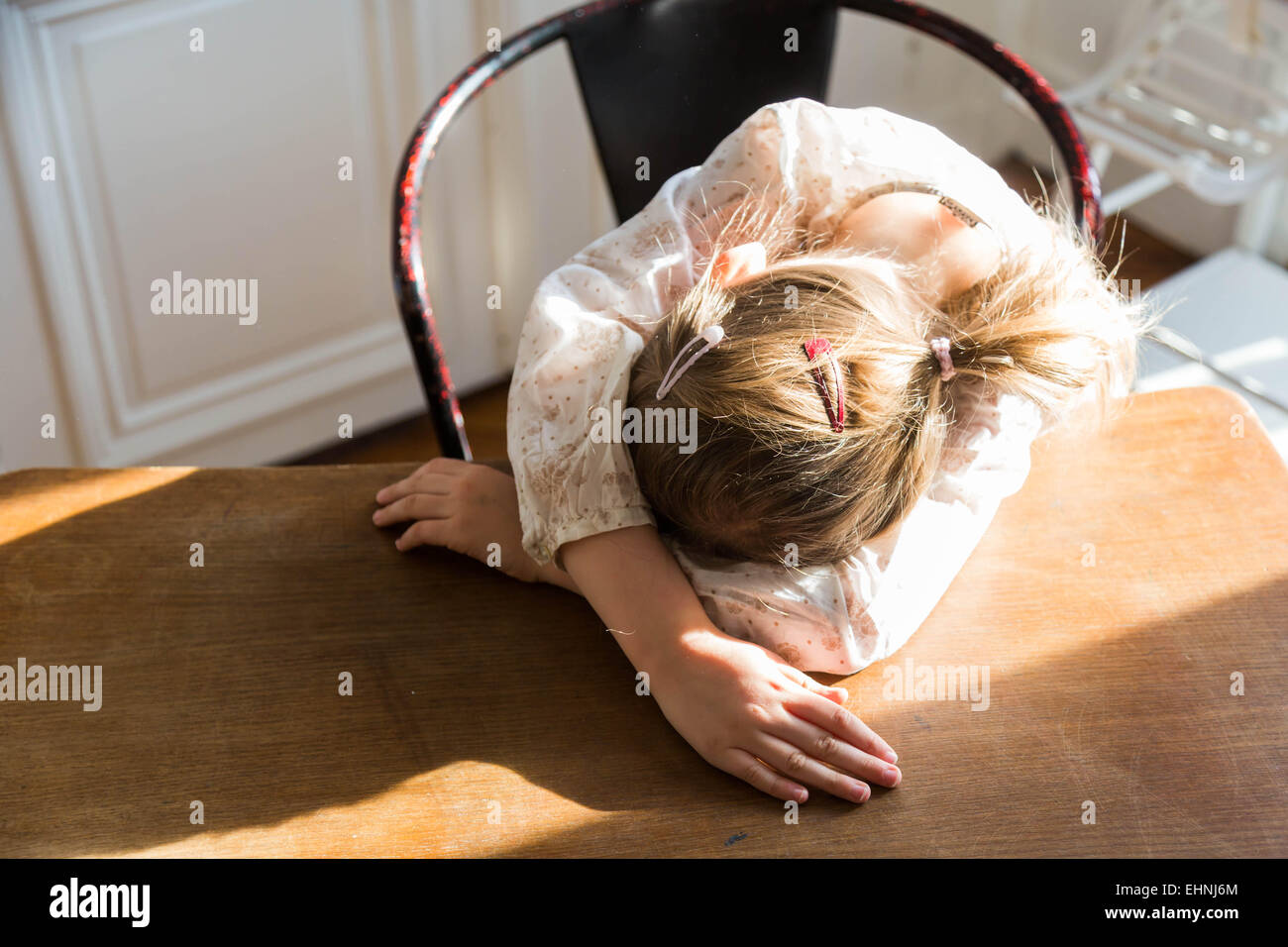 5 year-old girl. Stock Photo